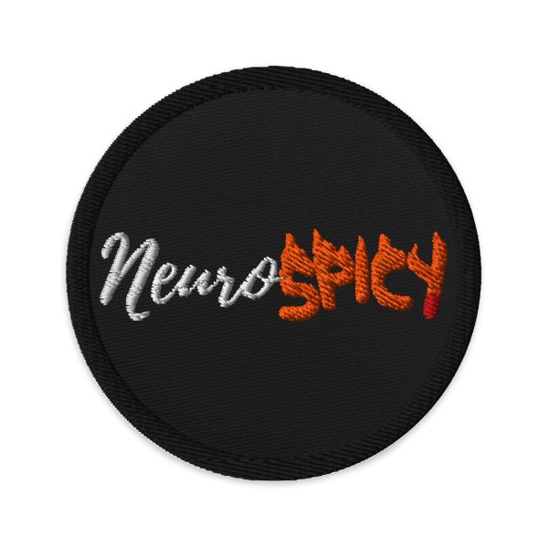 Neurospicy Embroidered Patch