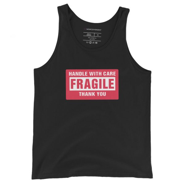 Handle With Care – FRAGILE Unisex Tank Top Vest