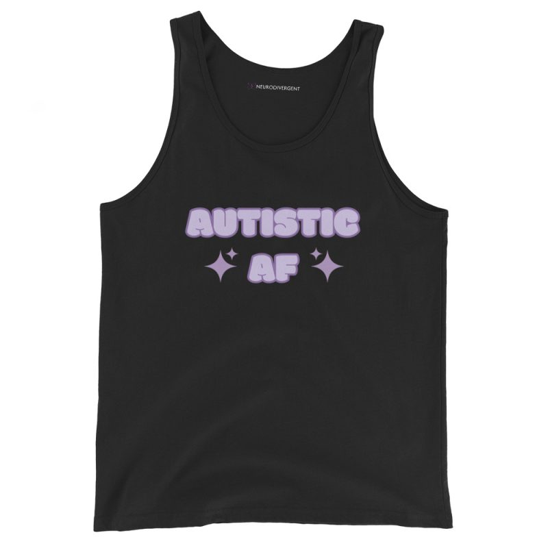Autistic AF Unisex Tank Top Vest