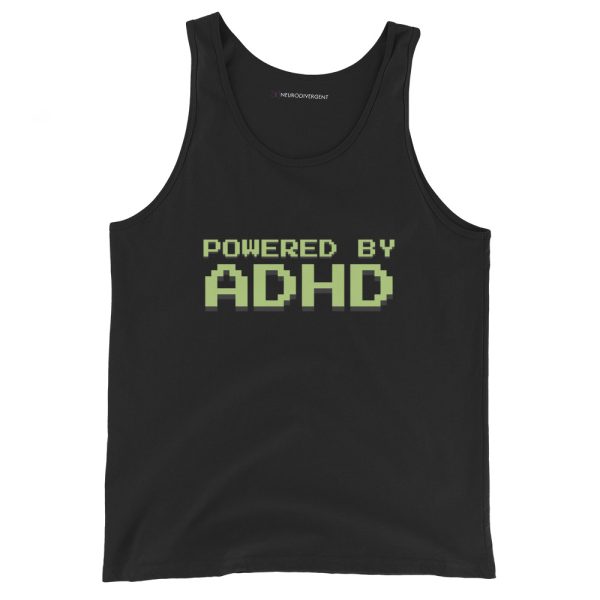 Powered by ADHD Unisex Tank Top Vest