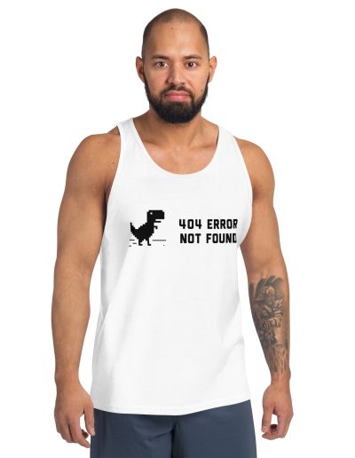 404 Error Not Found Unisex Tank Top Vest