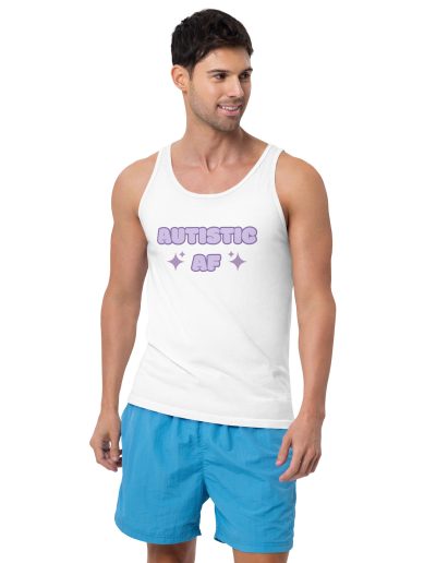 Autistic AF Unisex Tank Top Vest