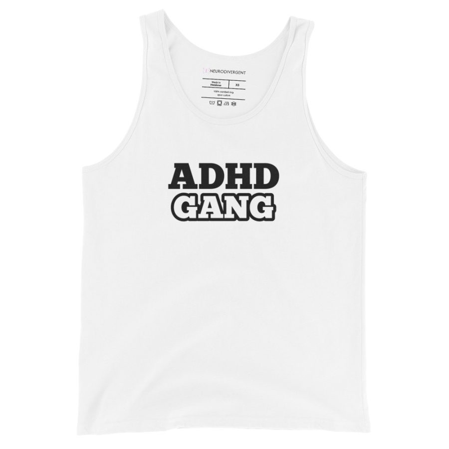 ADHD Gang Unisex Tank Top Vest
