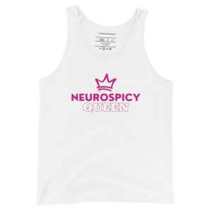 Neurospicy Queen Unisex Tank Top Vest