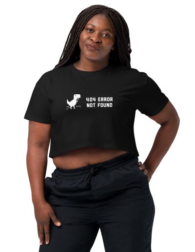 404 Error Not Found Crop Top