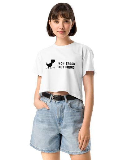 404 Error Not Found Crop Top