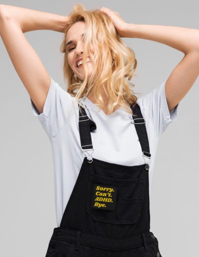 Sorry Can’t ADHD Bye Embroidered Patch