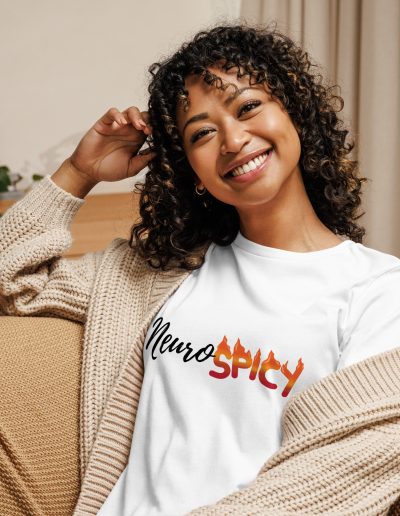 Neurospicy Queen Women's Relaxed T-Shirt