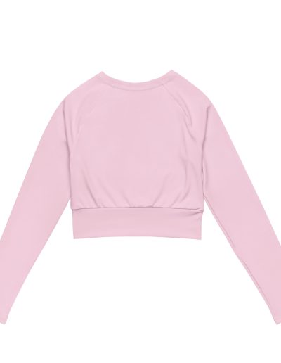 ADHD AF Recycled Long-sleeve Crop Top