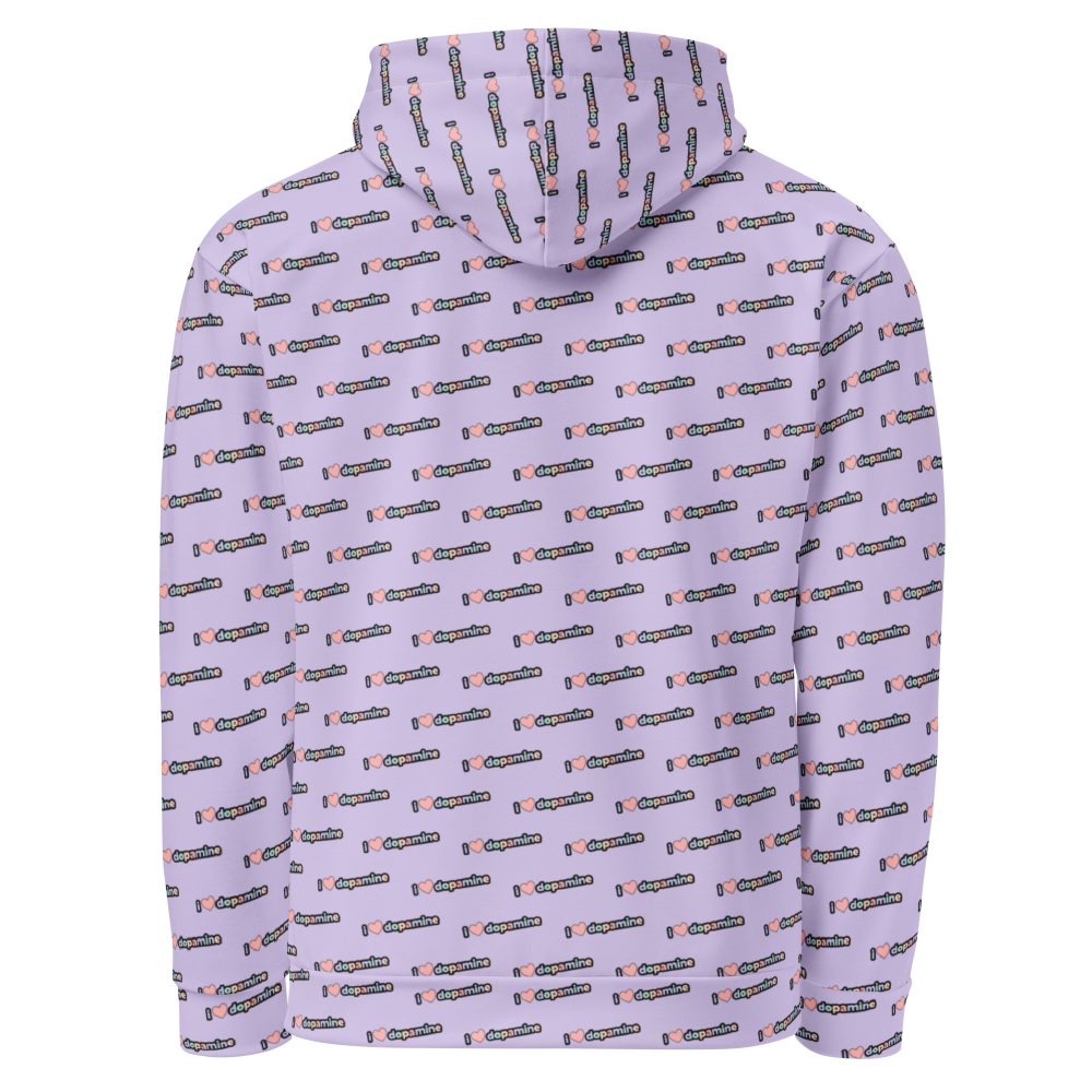 I Love Dopamine Recycled Unisex Hoodie