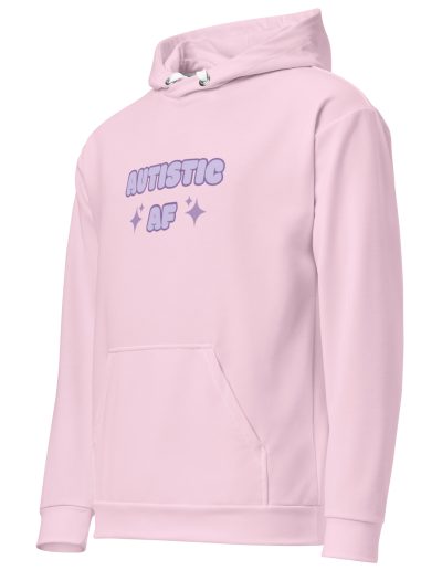 Autistic AF Pink Unisex Hoodie