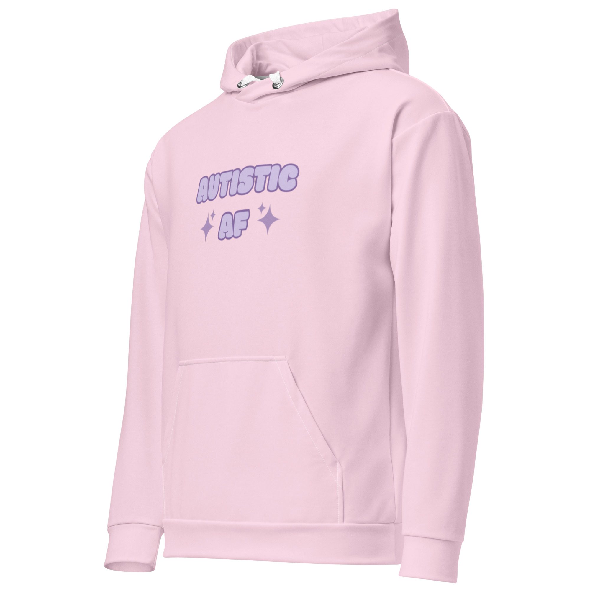 Autistic AF Pink Unisex Hoodie