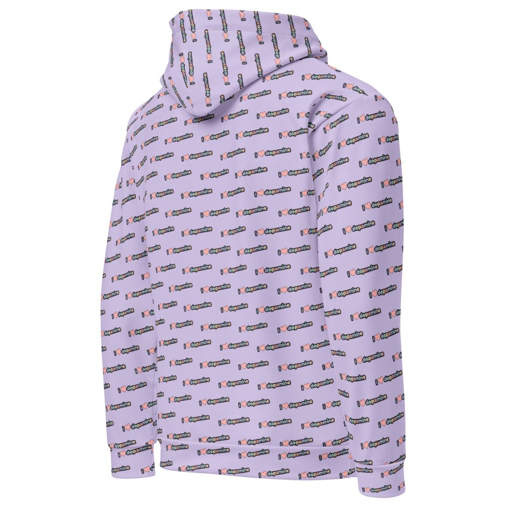 I Love Dopamine Recycled Unisex Hoodie