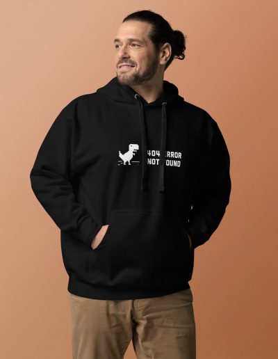 404 Error Not Found Unisex Hoodie