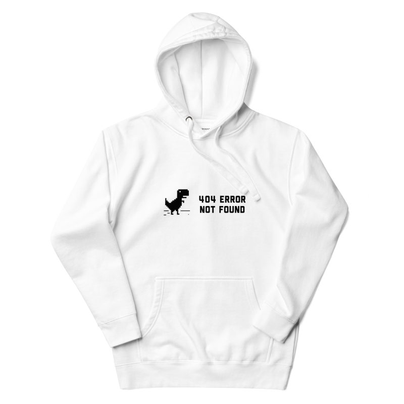 404 Error Not Found Unisex Hoodie