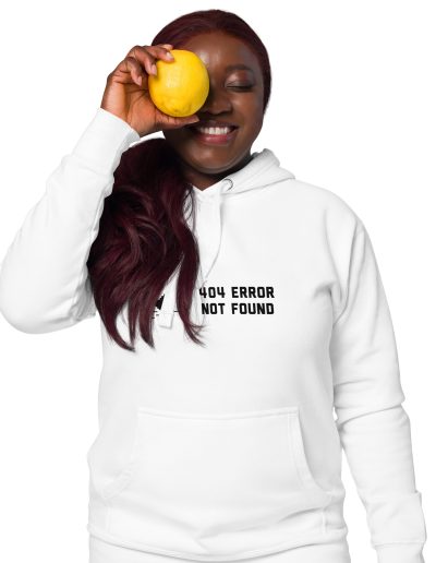 404 Error Not Found Unisex Hoodie