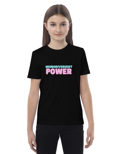 Neurodivergent Power Kids Organic T-shirt