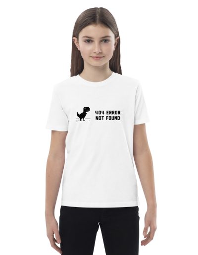 404 Error Not Found Organic Kids T-shirt