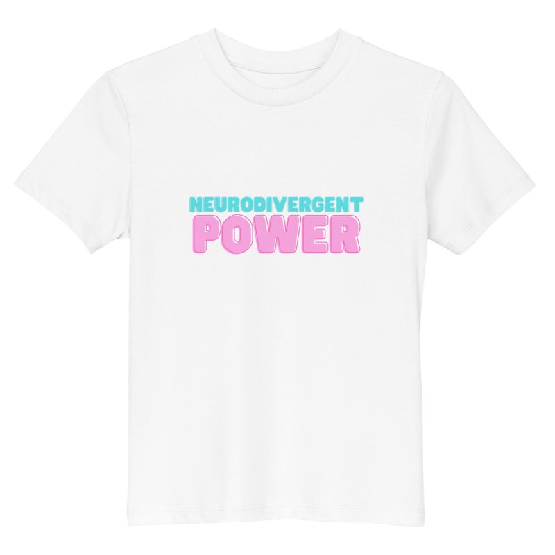Neurodivergent Power Kids Organic T-shirt