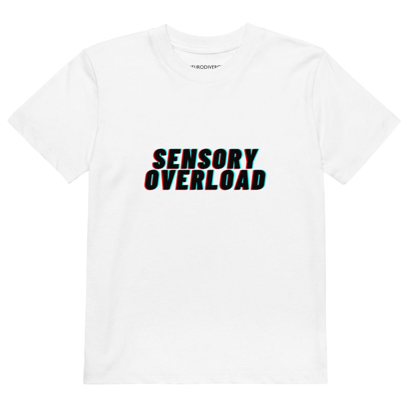 SENSORY OVERLOAD Organic Kids T-shirt