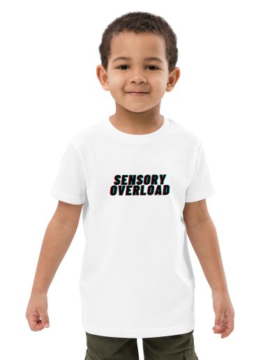 SENSORY OVERLOAD Organic Kids T-shirt