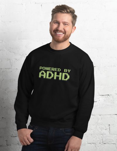 Powered By ADHD Unisex Sweatshirt