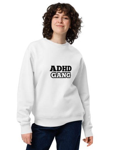 ADHD Gang Unisex Organic Sweatshirt