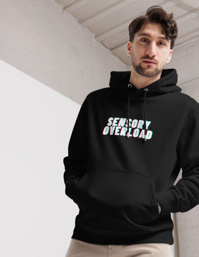 SENSORY OVERLOAD Unisex Organic Hoodie