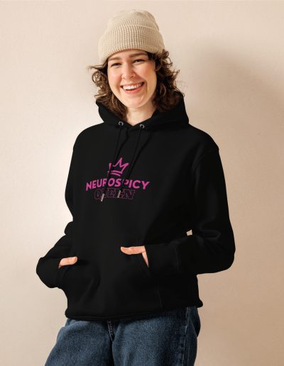 Neurospicy Queen Organic Hoodie