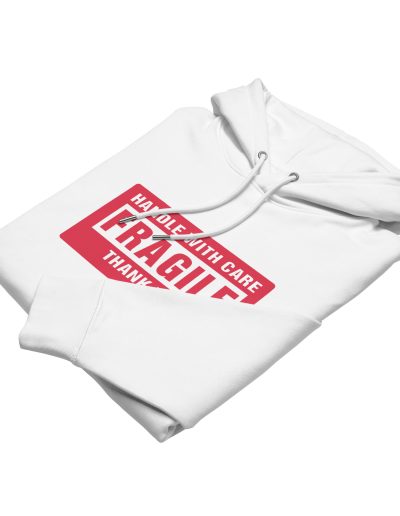 Handle With Care – FRAGILE Unisex Organic Hoodie