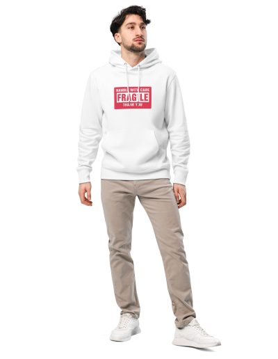 Handle With Care – FRAGILE Unisex Organic Hoodie