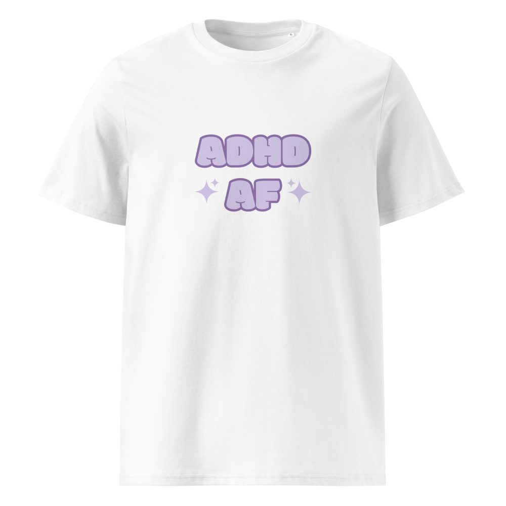 ADHD AF Unisex Organic Cotton T-shirt