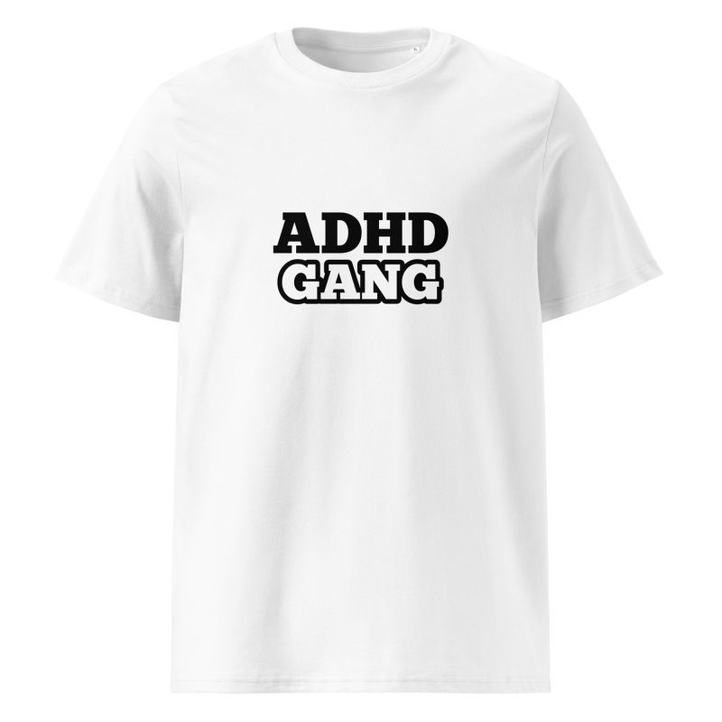 ADHD Gang Unisex Organic Cotton T-shirt