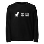 404 Error Not Found Unisex Organic Sweatshirt