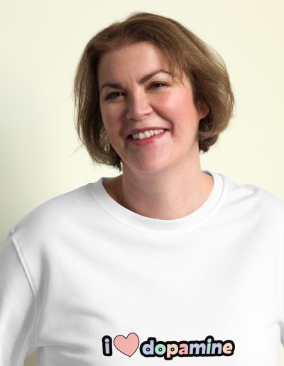 I Love Dopamine Unisex Organic Sweatshirt