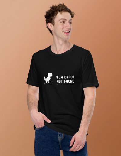 404 Error Not Found Unisex T-Shirt