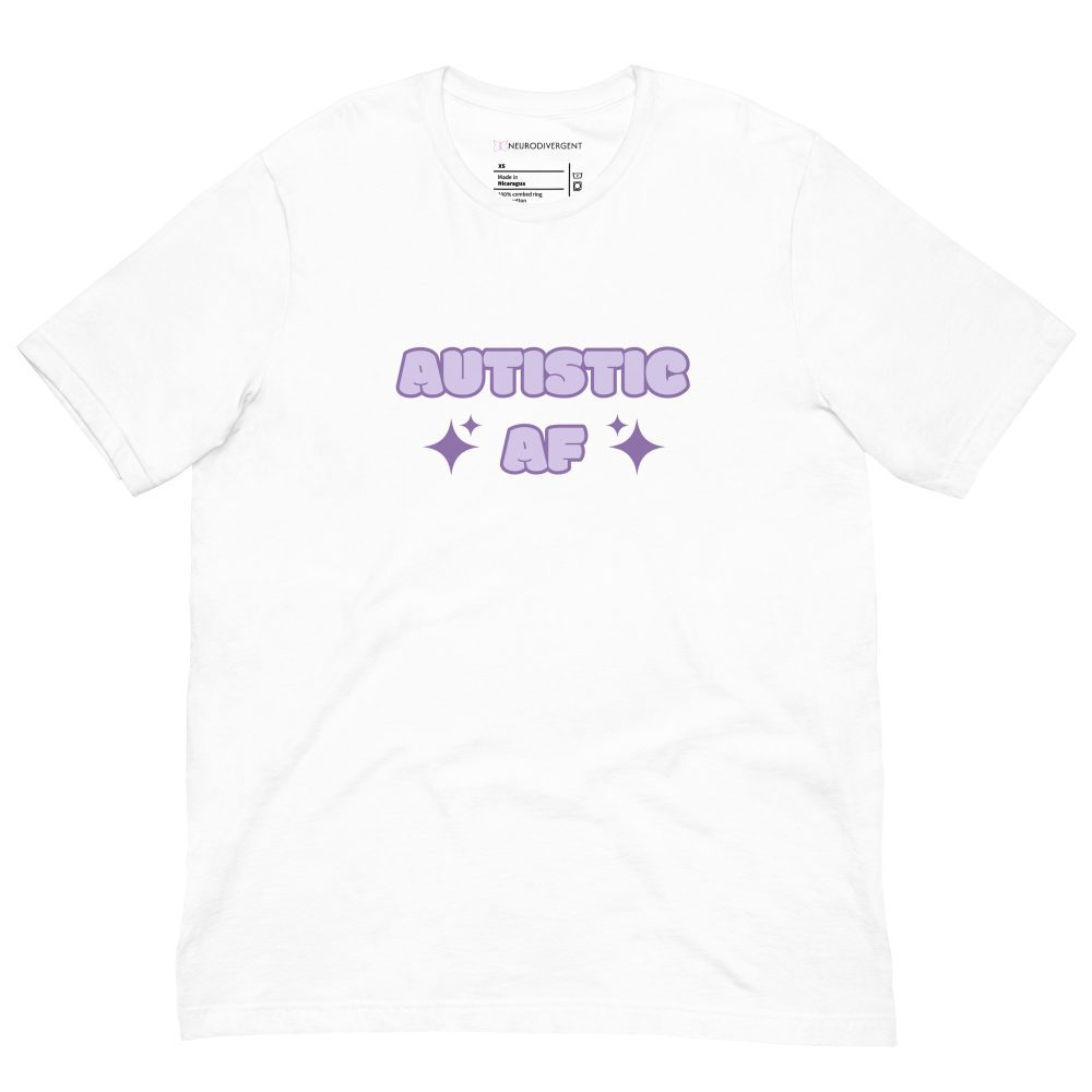 Autistic AF Unisex T-shirt