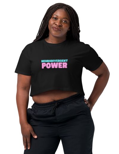 Neurodivergent Power Women’s Crop Top