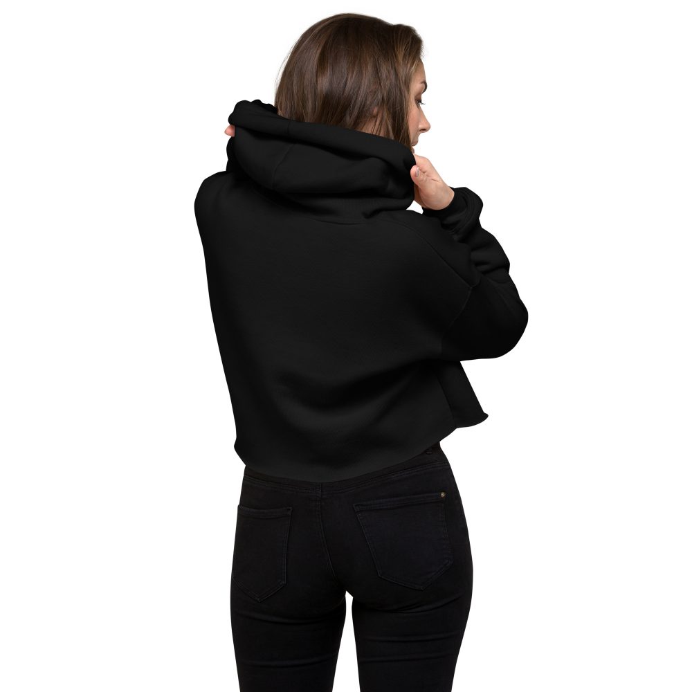 I Love Dopamine Crop Hoodie