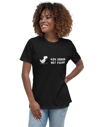 404 Error Not Found Women's Relaxed T-Shirt