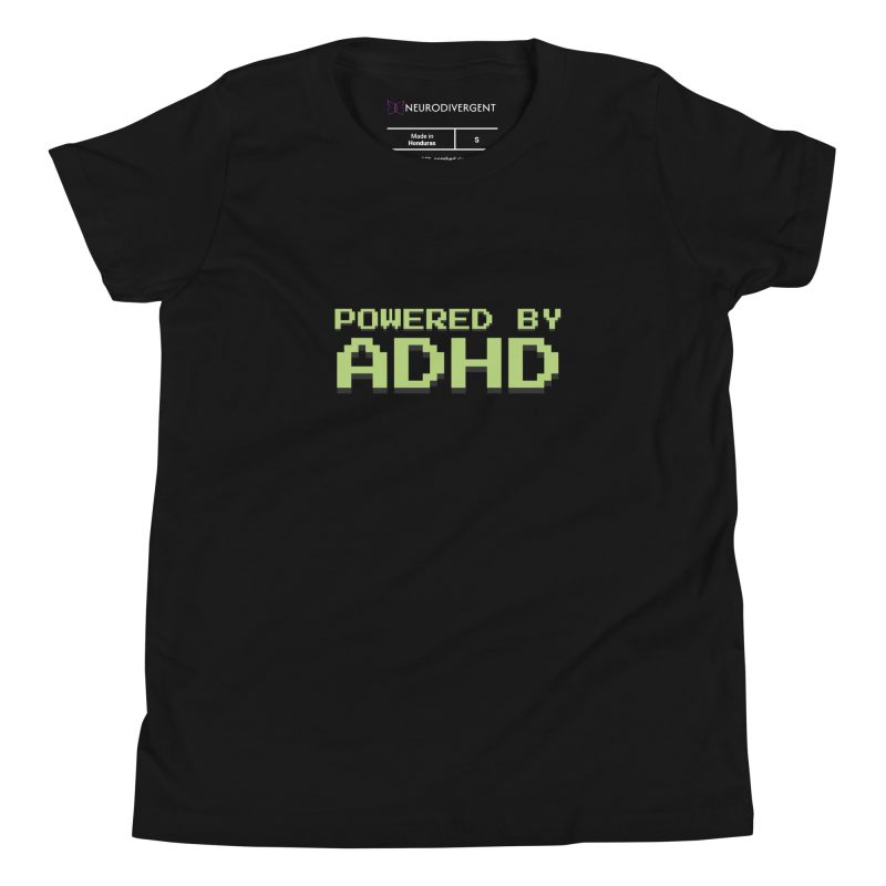 Powered By ADHD Kids T-Shirt