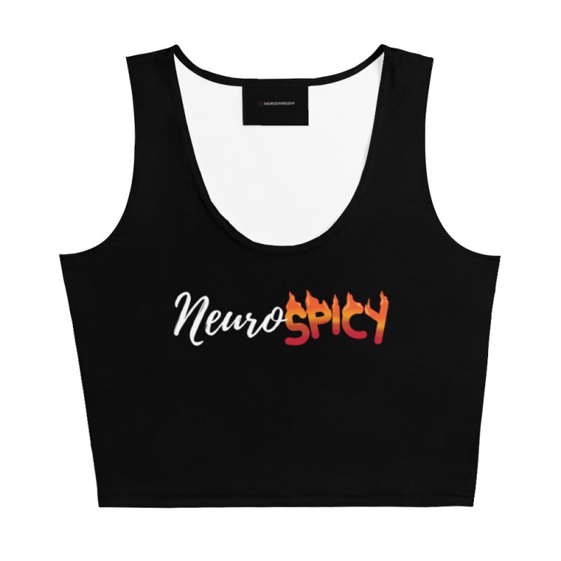 Neurospicy Crop Top Vest