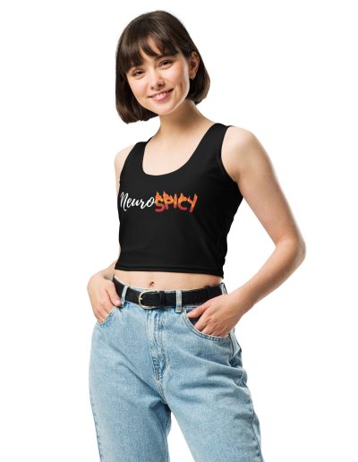 Neurospicy Crop Top Vest