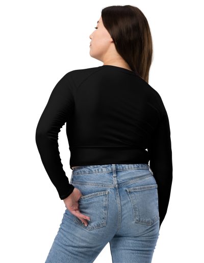 Neurospicy Recycled Long-sleeve Crop Top