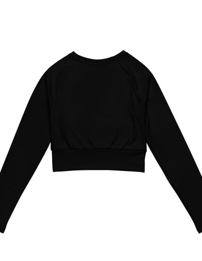 Neurospicy Recycled Long-sleeve Crop Top