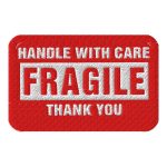 Handle With Care – FRAGILE Embroidered Patch