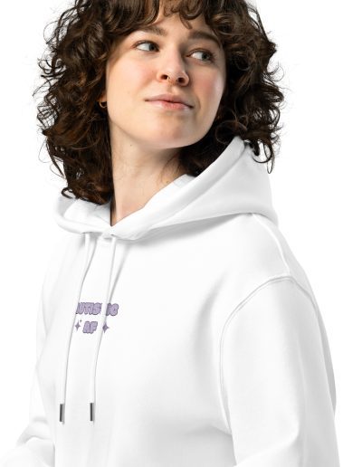 Autistic AF Embroidery Unisex Organic Hoodie