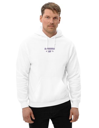 Autistic AF Embroidery Unisex Hoodie