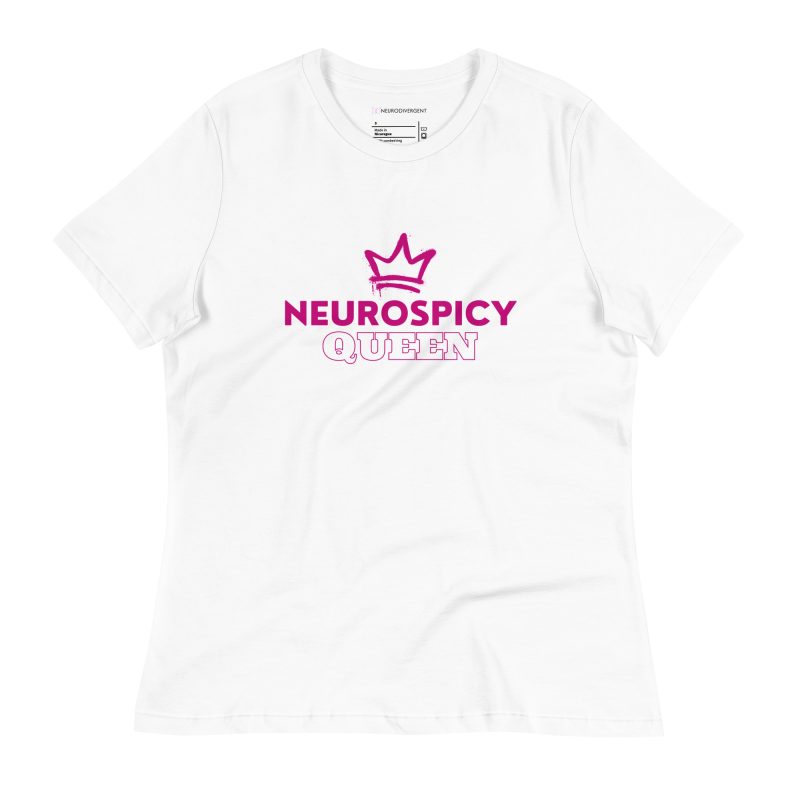 Neurospicy Queen Women's Relaxed T-Shirt