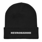 NEUROBADDIE Organic Ribbed Beanie